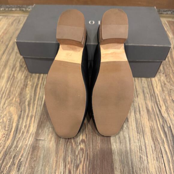 Nisolo All Day Leather Heeled Mules 7.5 Black - Picture 4 of 5